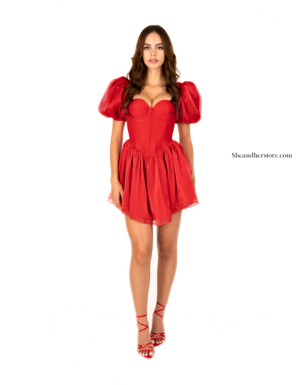 EVALINA Mini Dress