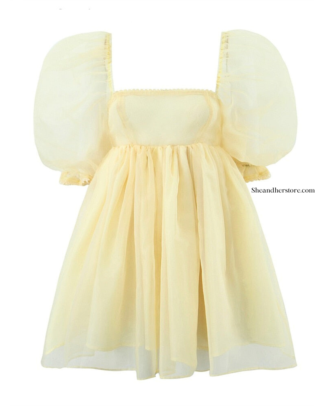 The Baby BANANA Puff Dress